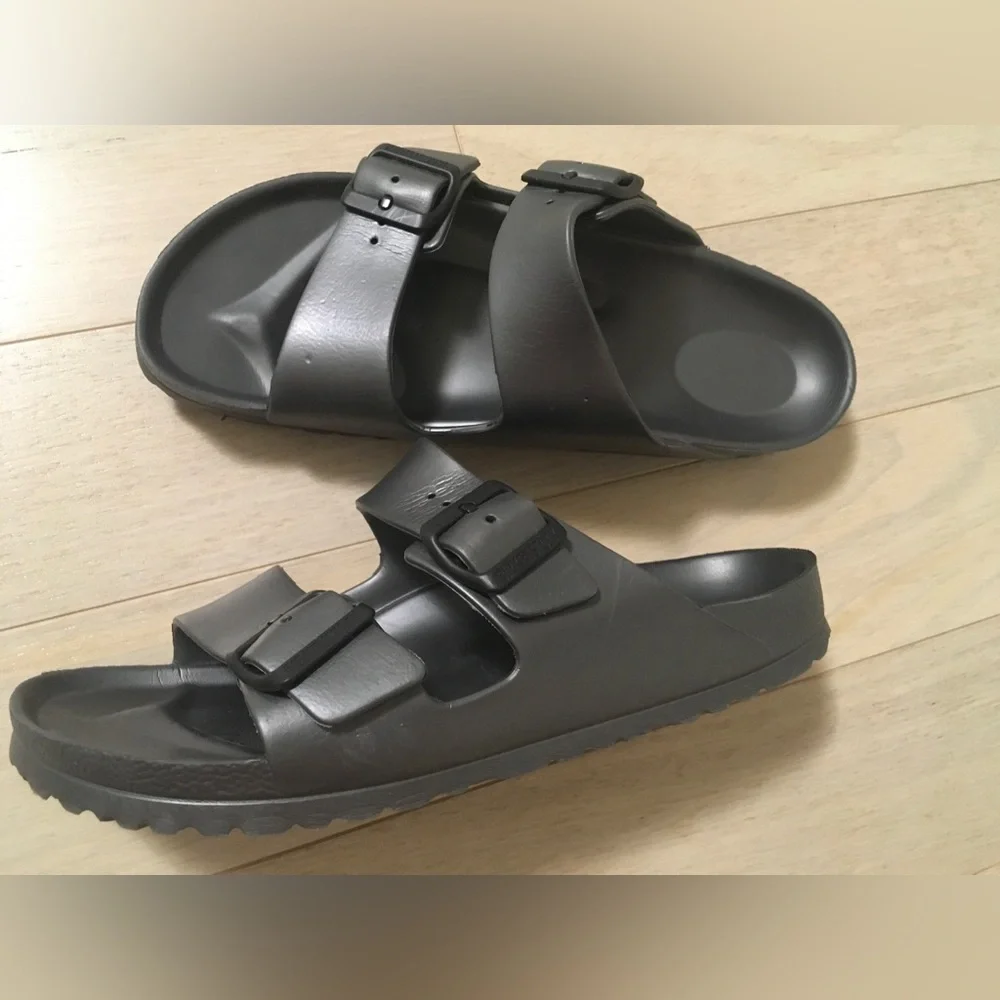 BIRKENSTOCK - ARIZONA ESSENTIALS EVA - METALLIC ANTHRACITE